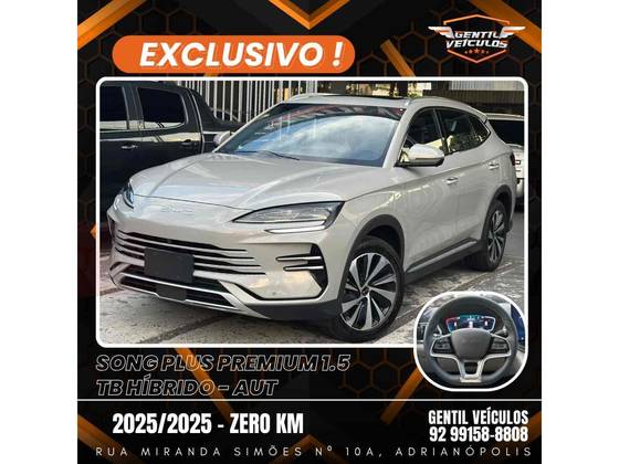 BYD SONG PLUS PREMIUM 1.5 DM-I TURBO HÍBRIDO AWD AUTOMÁTICO
